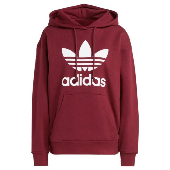 adidas  -  women's adicolor trefoil hoodie - Picture 2 of 2